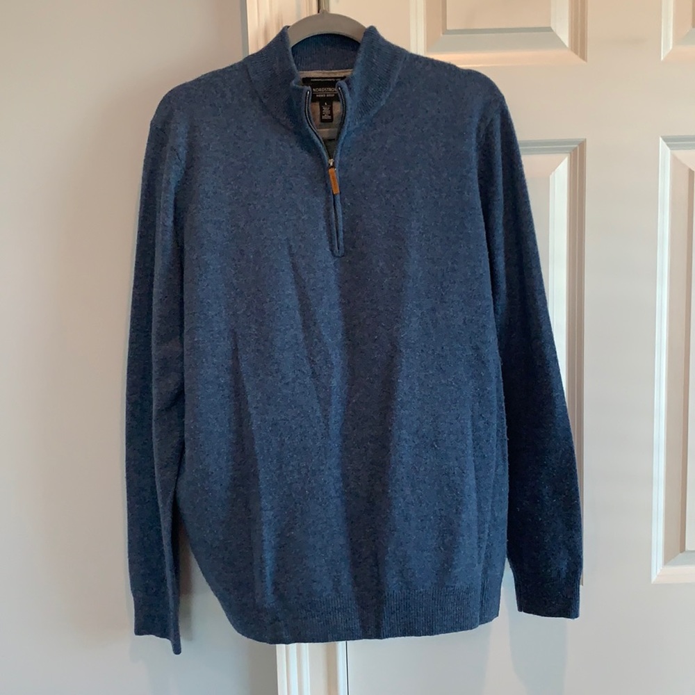 Quarter Zip Lightweight Cashmere Sweater